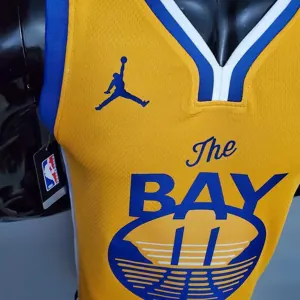 New THOMPSON#11 Golden State Warriors yellow 3