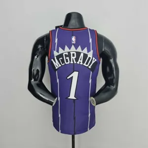 Toronto Raptors McGRADY#1 Purple NBA Jersey 2