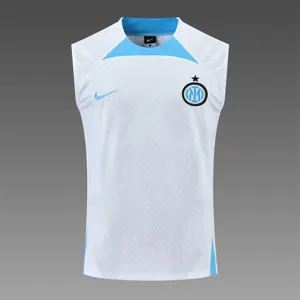 22-23 Inter Milan vest training suit kit White 4