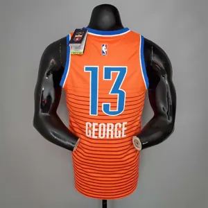 GEORGE#13 Thunder Jordan Orange 6