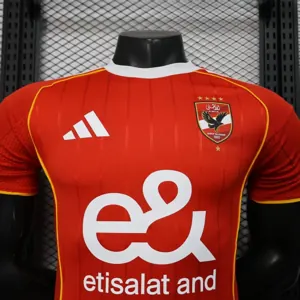 25-26 El Ahly Home Shirt Player Version Kit Football Uniforms AAAAJersey Supplier Yupoo 3