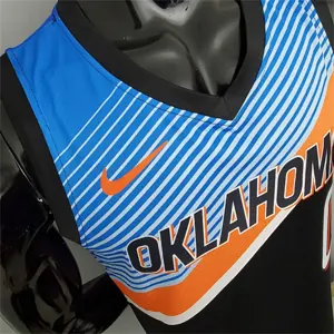 Thunder Westbrook #0 City Edition Black 4