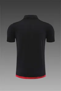 AC Milan Polo blackred Team Badge 11