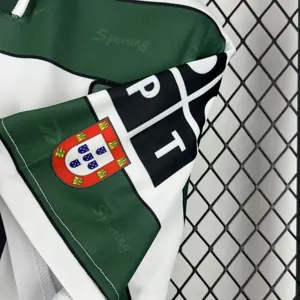 00-01 Sporting Lisbon Home Retro Kit Vintage T-Shirt Soccer AAAAJersey Yupoo 2