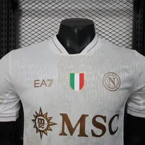 25-26 Napoli Away Kit Football T-Shirt Sport Player Version AAAAJersey Supply Factory Yupoo 3