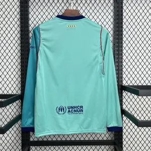 26-27 Barcelona Mens Third Kit Football Long Sleeve T-Shirt AAAAJersey Supply Yupoo 9 6