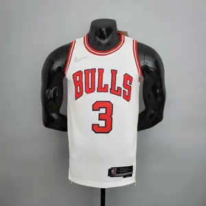 75th Anniversary Wade #3 Bulls White
