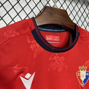 24-25 Osasuna Home Kit Football Apparels Sport AAAAJersey Yupoo 4