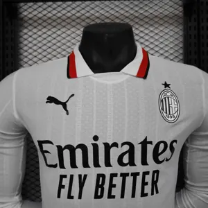 24-25 AC Milan Away Kit Long Sleeve Player Version Shirt AAAAJersey Supplier Yupoo 3