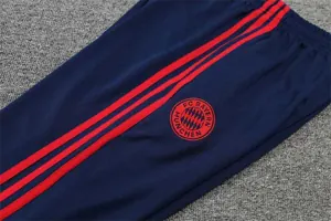 Polo Bayern sapphire blue and red three sides 18
