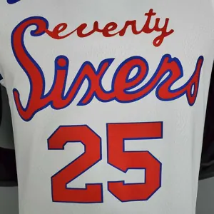 2021 76ers cursive retro limited SIMMONS#25 white 7