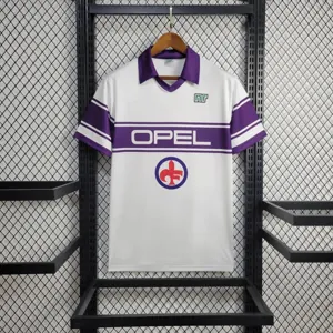 84-85 Fiorentina Away Retro Kit Vintage Shirt Football AAAAJersey Supplier