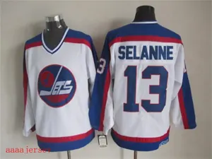Winnipeg Jets retro ice hockey jersey M-3XL 温尼伯喷气机队复古冰球服