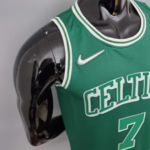 2022 season Brown#7 Celtics City Edition Green 4