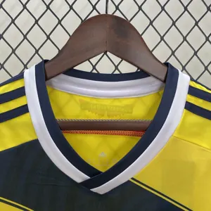2014 Colombia Home Retro Kit Vintage Shirt AAAAJersey Wholesale Yupoo 3