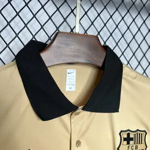 24-25 Barcelona Yellow POLO Shirt Sport AAAAJersey Yupoo 1