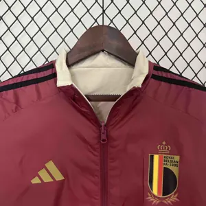 2024 Belgium Trench Coat Reversible Windbreaker Double-Sides Jacket AAAAJersey Supplier Yupoo 4