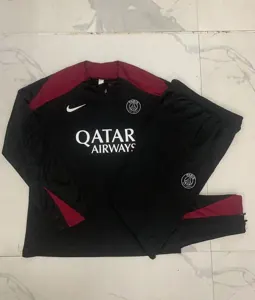 24-25 PSG Long Sleeve Training Suit Football Shirts 2