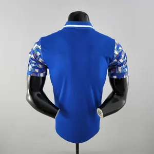 22-23 Arsenal POLO bluewhite plaid 3