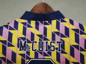 88-89 Scotland third away soccer jersey 8