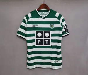 03-04 Sporting Lisbon Home Retro Kit Vintage Shirt Football Jerseys Yupoo
