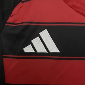 25-26 Flamengo Home Kid Long Sleeve Kits Youth Apparels AAAAJersey Dropship Yupoo 1