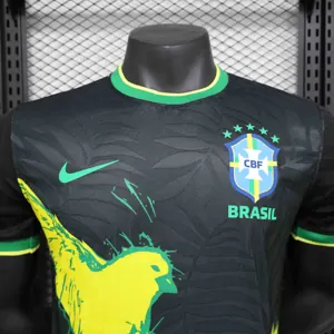 2024 Brazil Black Birds Special Edition Player Version Shirt AAAAJersey Supplier Yupoo 1
