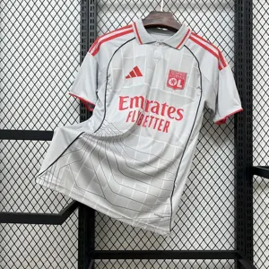 25-26 Lyons Third Away Kit Football T-Shirt AAAAJersey Wholesale Yupoo