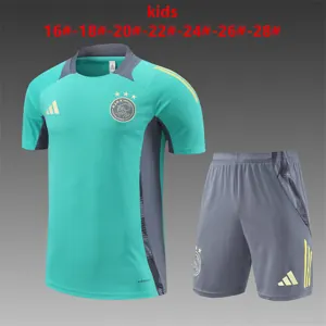 24-25 Ajax Kids Training Soccer Jerseys Football Shirts