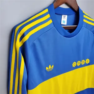 1981 Boca Juniors home long sleeve 4