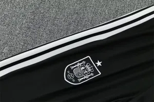 2026 Spain Mens Kit Black Half Pull Training Suit Yupoo 7 2