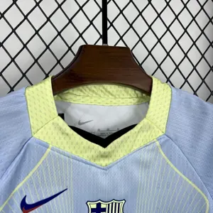 25-26 Barcelona Blue Special Edition Kid Kits Youth Apparels Soccer AAAAJersey Yupoo-1 1