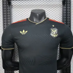 25-26 Flamengo Special Player Edition Kit Football Black T-Shirt AAAAJersey Supply Yupoo 7
