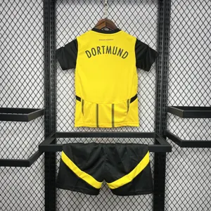 24-25 Borussia Dortmund Home Kids Kits Youth Apparels AAAAJersey Supplier Yupoo 4