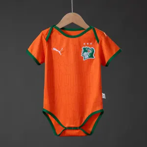 2026 World Cup Ivory Coast Kit Home Baby Onesie Jersey Yupoo 2