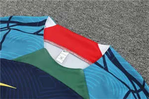2022 Portugal Training Jersey Royal Blue 15