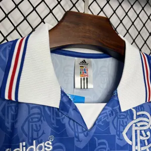 96-97 Rangers Home Retro Kit Vintage Shirt Sport AAAAJersey Yupoo 2