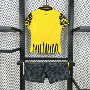 25-26 Dortmund Yellow Special Kids Kit Soccer Youth Apparels AAAAJersey Supply Yupoo 7