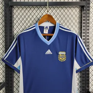1998 Retro Argentina away size S-XXL Soccer Jersey 4
