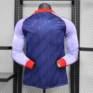 24-25 Arsenal LFSTLR Purple Long Sleeve Kit Player Version Shirt AAAAJersey Supplier Yupoo 1