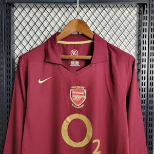 05-06 Arsenal home long sleeve 4