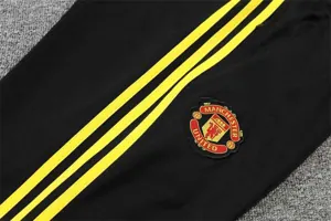 Manchester United Polo black and yellow-three sides 18