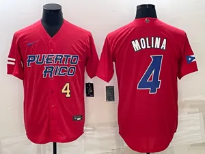 Puerto Rico 2023 World Cup Baseball Jerseys 47