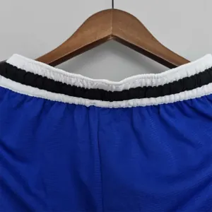 2022 Los Angeles Clippers NBA US Training Shorts Blue Black 2