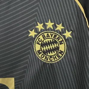 25-26 Bayern Munich x Addidas Black Special Edition Shirt Football Apparels AAAAJersey Supply Y 2