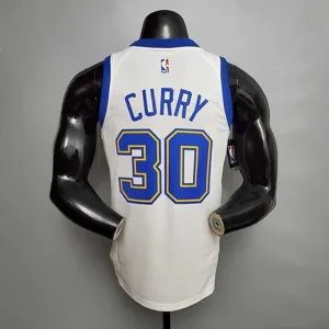 Retro version CURRY#30 Golden State Warriors white 2