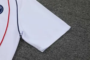 22-23 PSG training suit short sleeve kit White 1