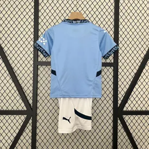 24-25 Manchester City Home Kid Kits Youth Apparels AAAAJersey Wholesale Yupoo 7