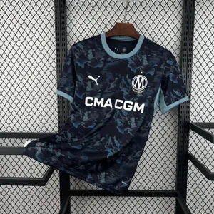 26-27 Marseille Mens Away Kit Football T-Shirt AAAAJersey Supply Yupoo 9 6
