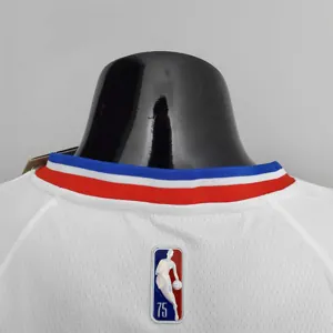 75th Anniversary Philadelphia 76ers MAXEY#0 White NBA Jersey 6